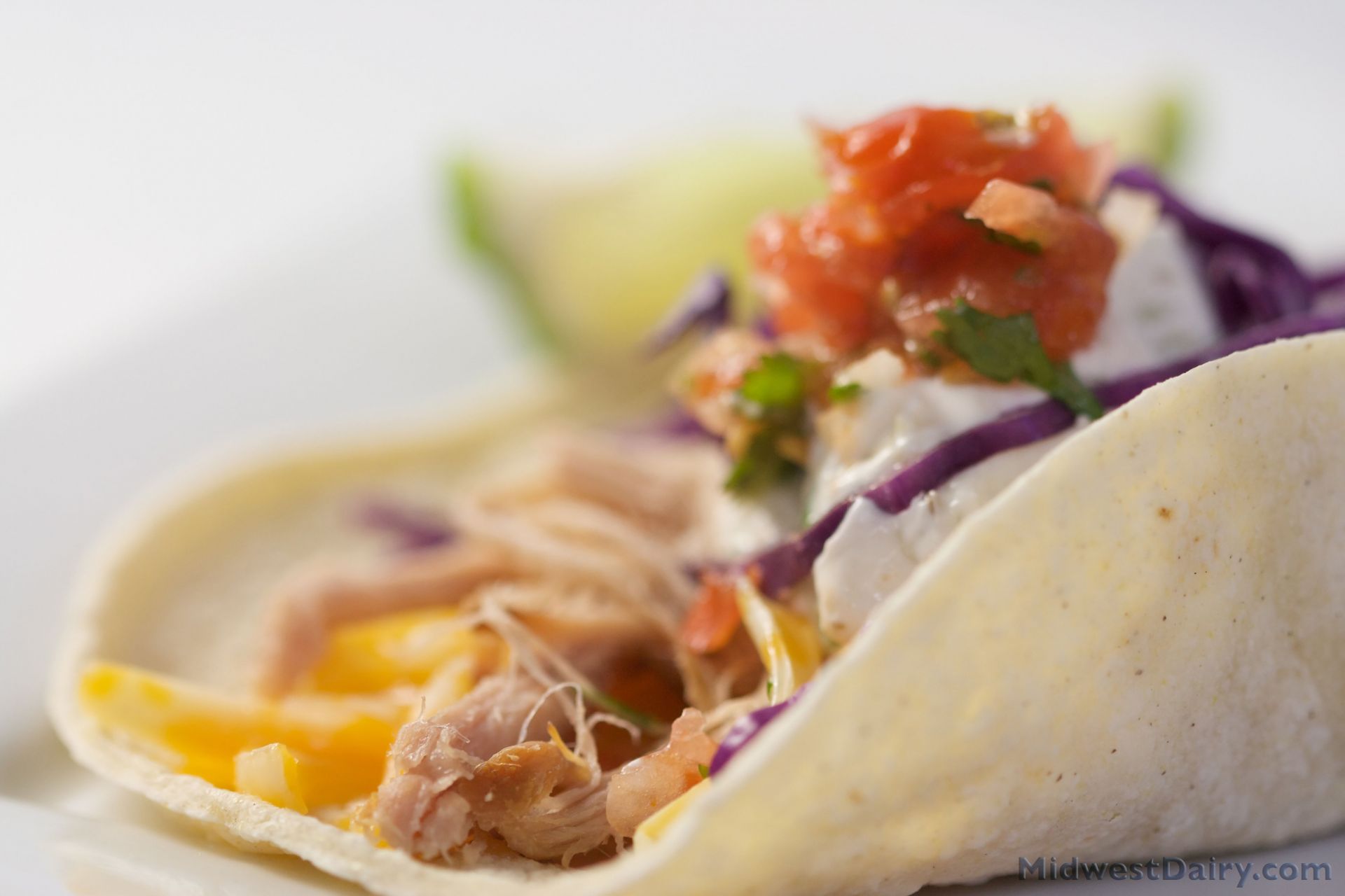 Pulled Pork Soft Tacos Recipe | Midwest Dairy