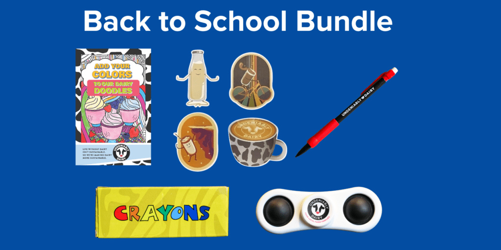 back to school promo center items